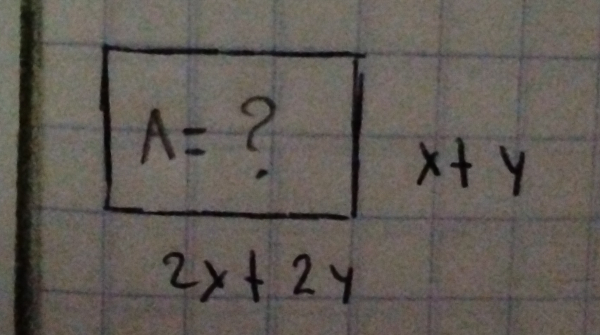 A=
x+y
2x+2y