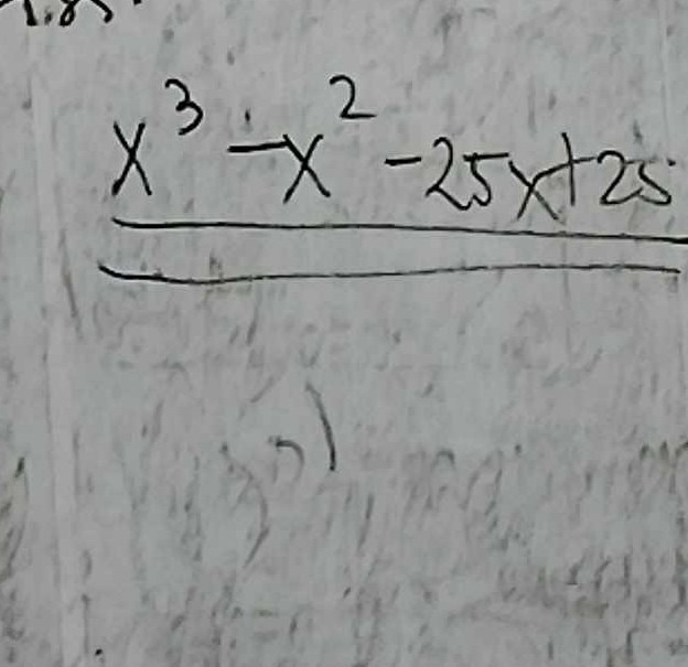 _ x^3-x^2-25x+25