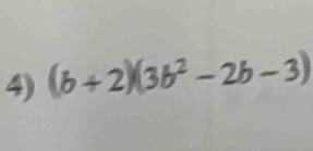 (b+2)(3b^2-2b-3)