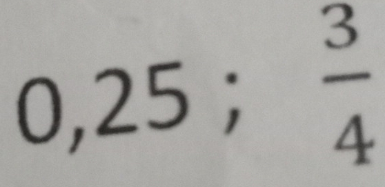 0,25; 3/4 
∠ 
188