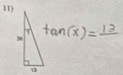 tan (x)=frac 13