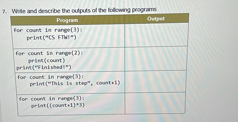 7g programs