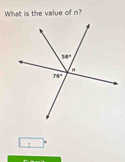 What is the value of n?
T
。