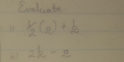 Croluate
s  1/2 (a)+b
i) 2overset br-overset ar