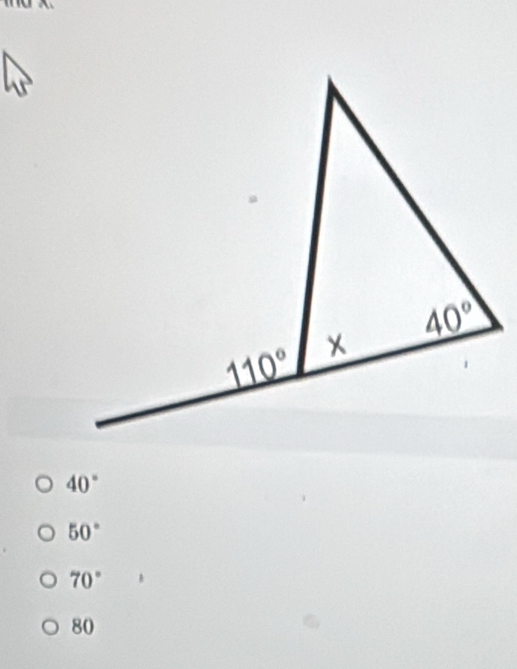 40°
50°
70°
80