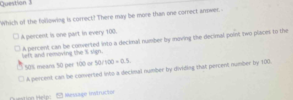 Solved: Which of the following is correct? There may be more than one ...