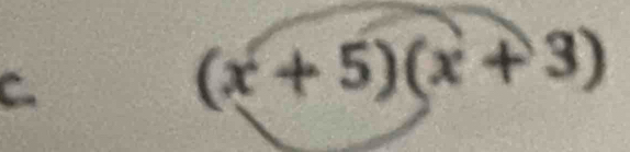 (x+5)(x+3)