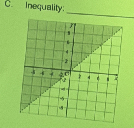 Inequality: 
_