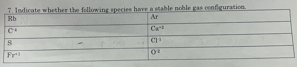 gas configuration.