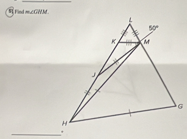 Find m∠ GHM.
_.