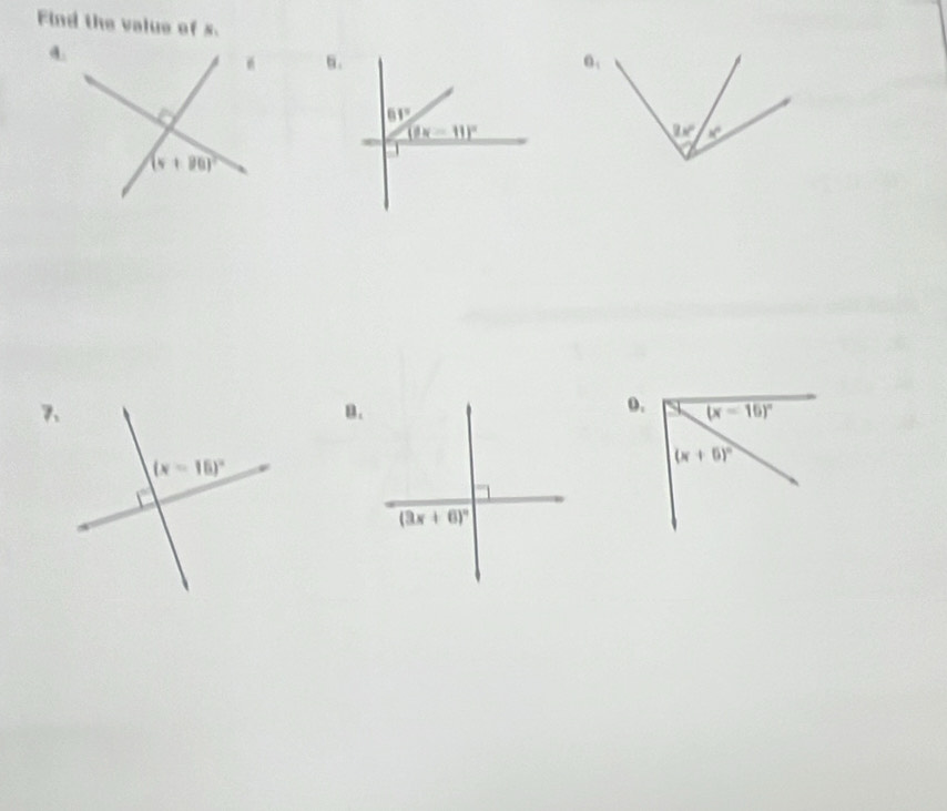 Find the value of s.
0.
7、
B.
o.