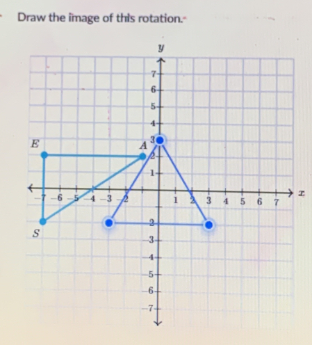 Draw the image of this rotation."