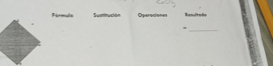 Sustitución Operaciones Resultado 
= 
_