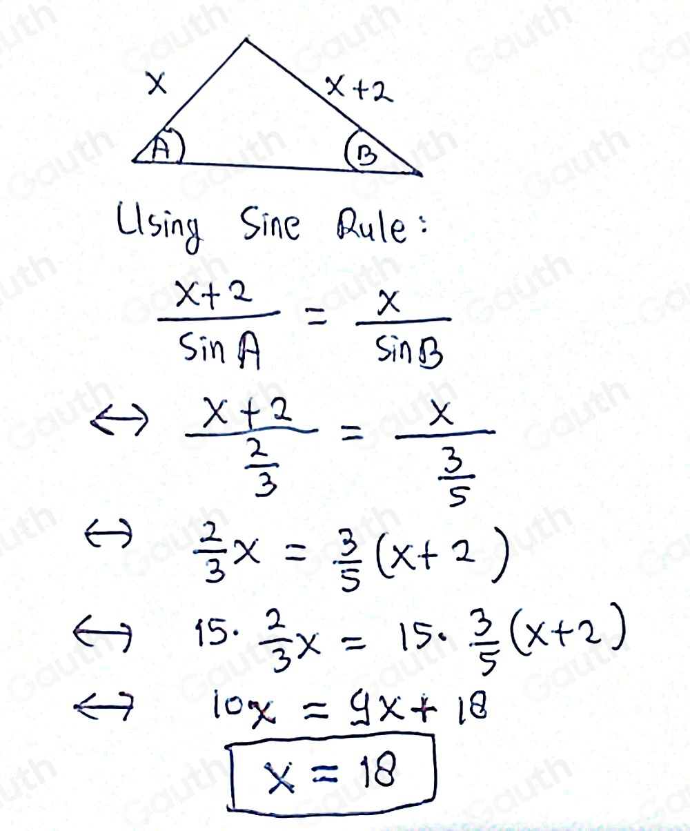 2 3 X 15 How To Solve