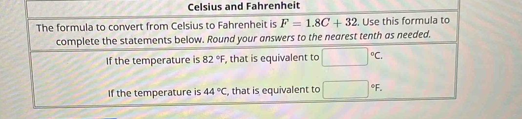 Fahrenheit