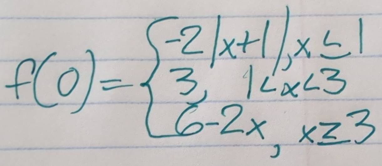 f(0)=beginarrayl -2|x+1|x∈ 1 3,1