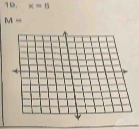 x=6
M=