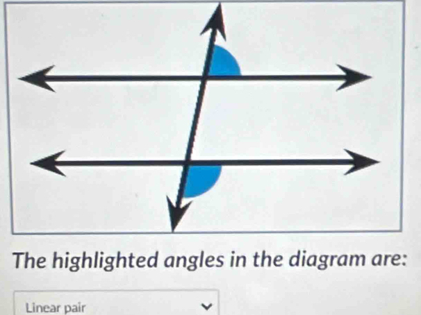 Linear pair