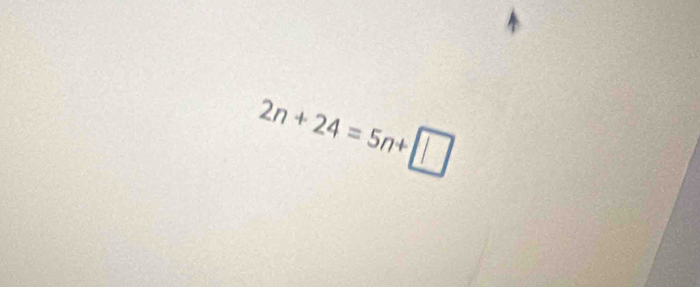 2n+24=5n+□