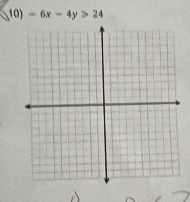 -6x-4y>24