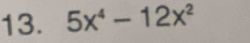 5x^4-12x^2