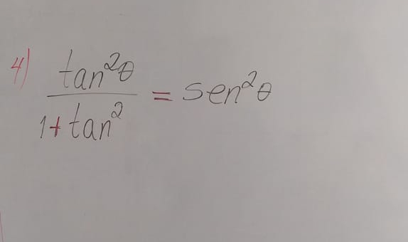 4  tan^2θ /1+tan^2 =sec^2θ