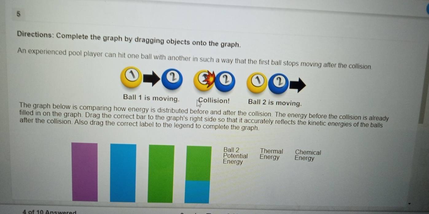 Solved: Directions: Complete the graph by dragging objects onto the ...