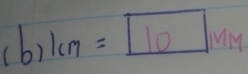 (b)1m=boxed 10MM