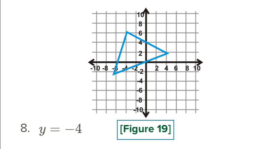 y=-4 [Figure 19]