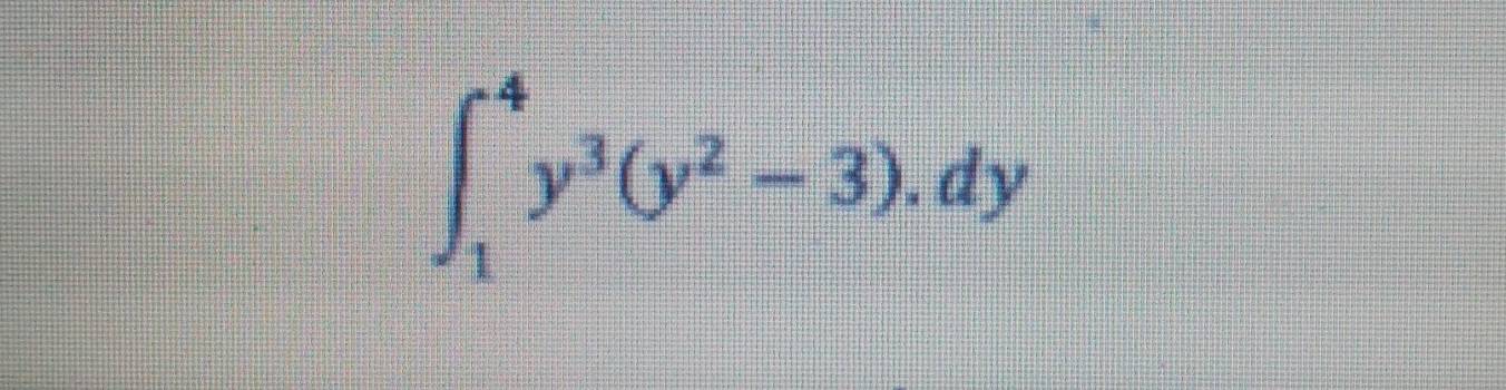 ∈t _1^(4y^3)(y^2-3).dy