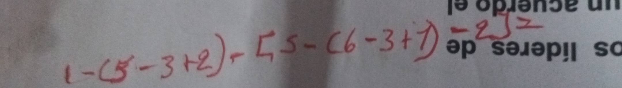 1-(5-3+2)-[5-(6-3+7) -91 1