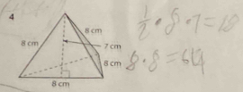  1/2 · 8· 7=10
8· 8=64