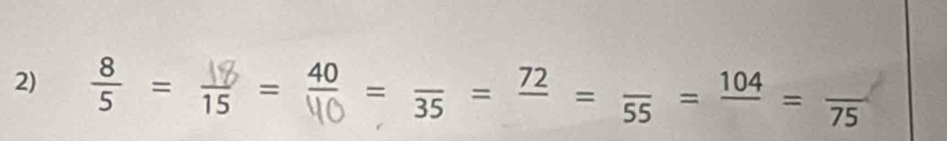 = 15 = = 35 = ” = 55 = 10 = 75