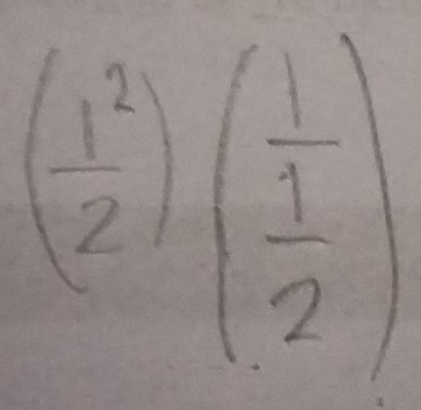 ( 1^2/2 )(frac 1frac 1)