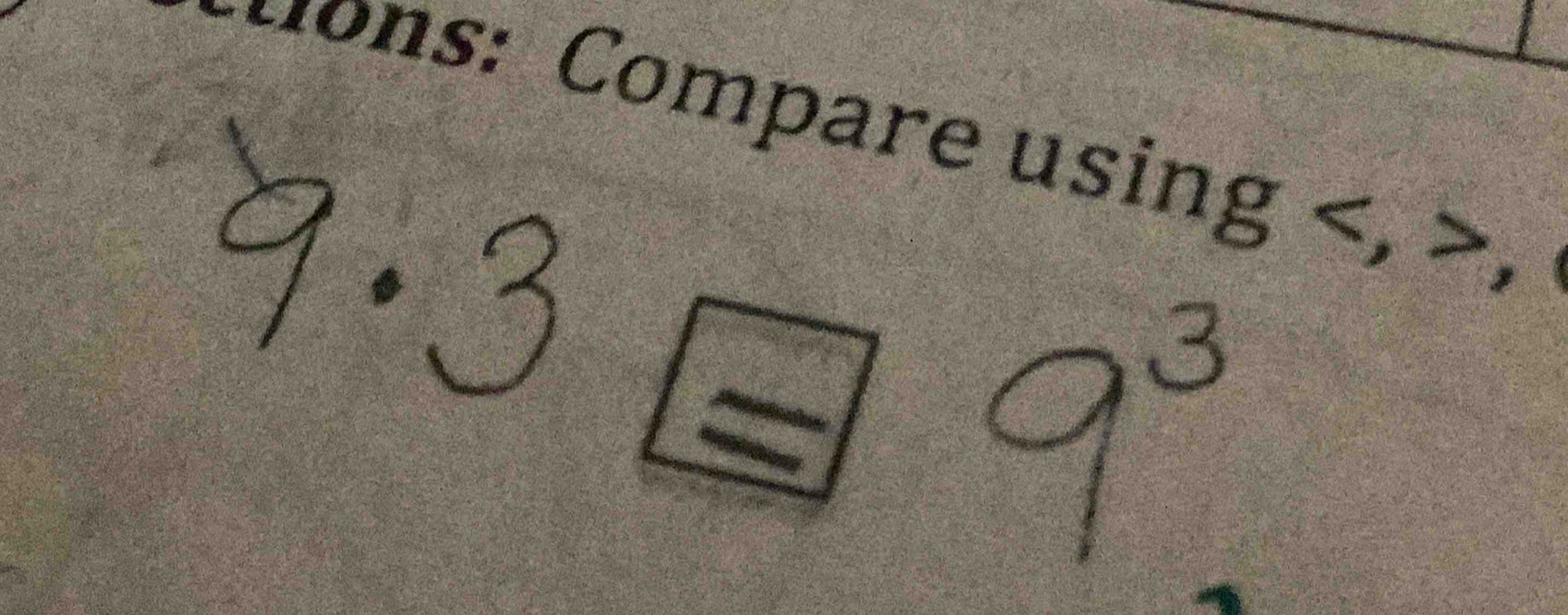 cons: Compare using , ,