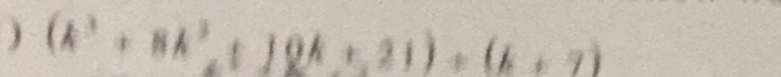(k^3+8k^3,t)(2k+21)+(k+7)