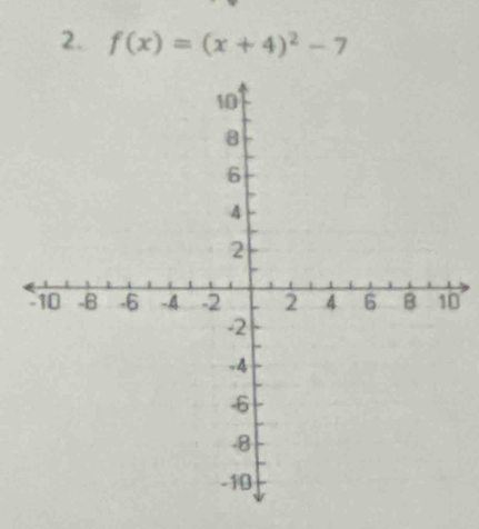 f(x)=(x+4)^2-7
0