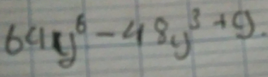 64y^6-48y^3+5).