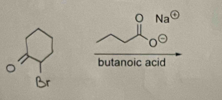 Na 4
butanoic acid