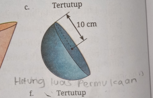 Tertutup 
f. Tertutup