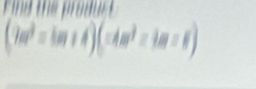 (7m^2=5m+4)(-4m^2=1m=6)