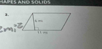 HAPES AND SOLIDS 
2.