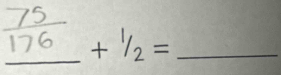 + ½² =_ 