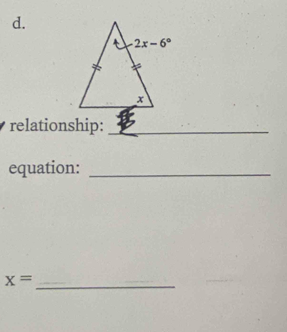 equation:_
x= _