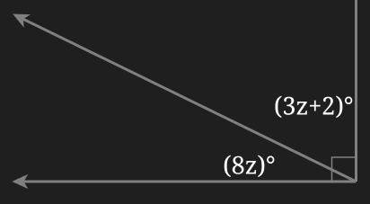 (3z+2)^circ 
(8z)^circ 