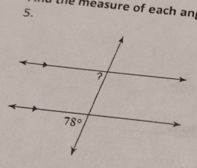 measure of each an
5.