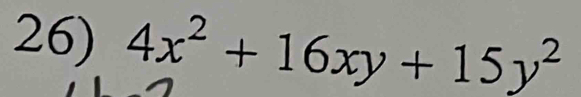 4x^2+16xy+15y^2