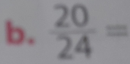  20/24 =