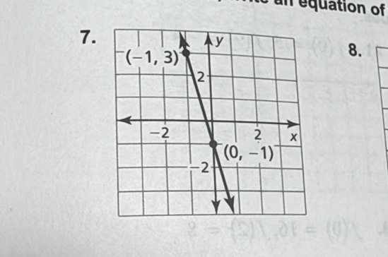 an equation of
7.
8.