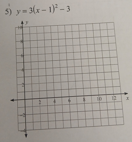 y=3(x-1)^2-3
x